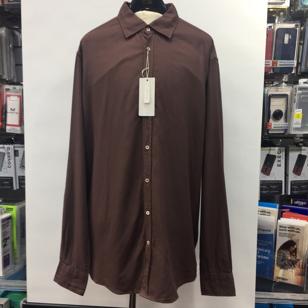 Massimo Alba Shirt Purple Casual Shirt XL Size